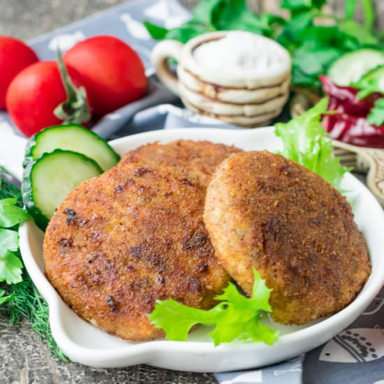 Cheese Fish Cakes