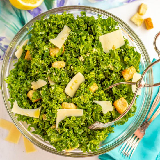Kale Caesar Salad