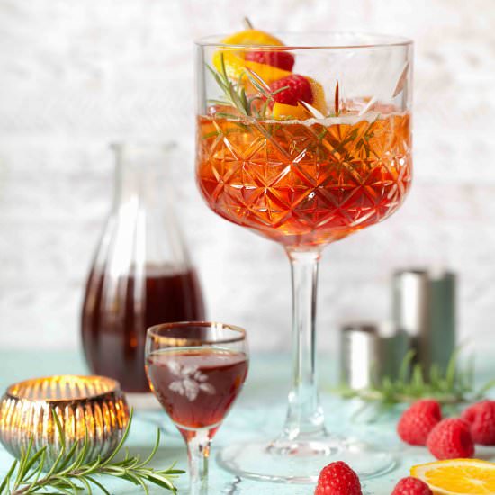 winter aperol spritz