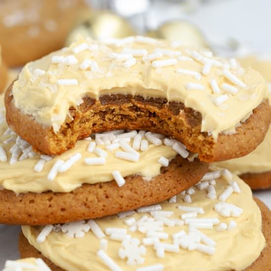 Brown Sugar Molasses Cookies