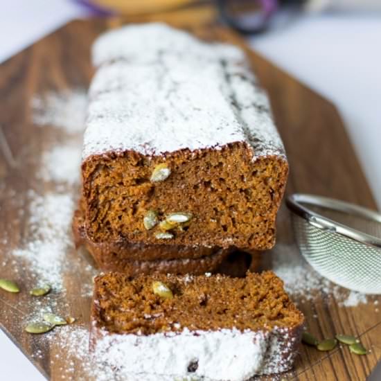 Pumpkin and honey bread