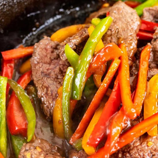 Chinese Pepper Steak Recipe