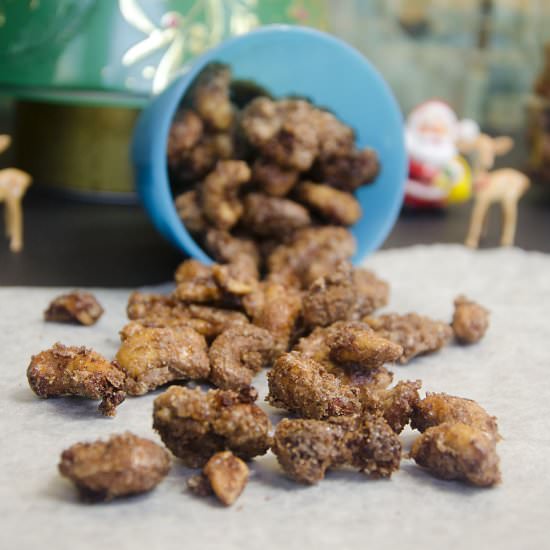 Christmas Candied Nuts