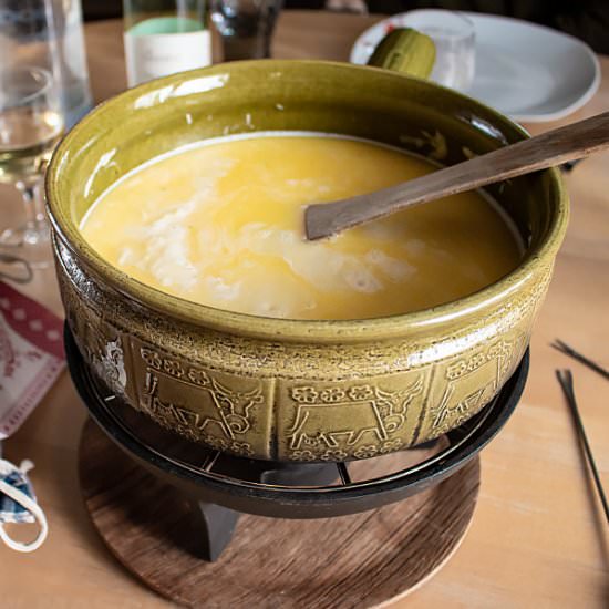 Swiss Cheese Fondue