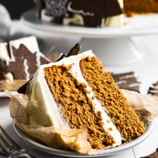 Holiday Gingerbread Cake