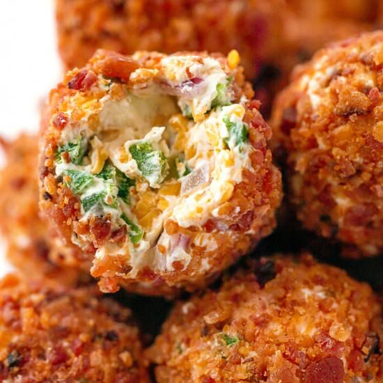 Bacon Jalapeño Popper Cheese Balls