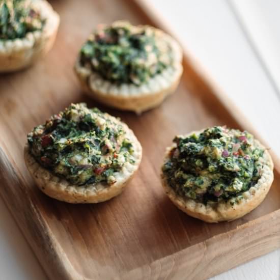 Spinach Apéro Tartlets