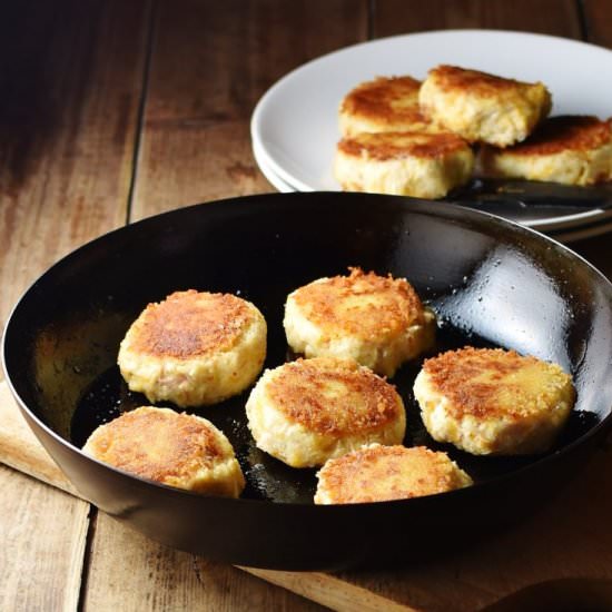 Leftover Turkey Potato Patties