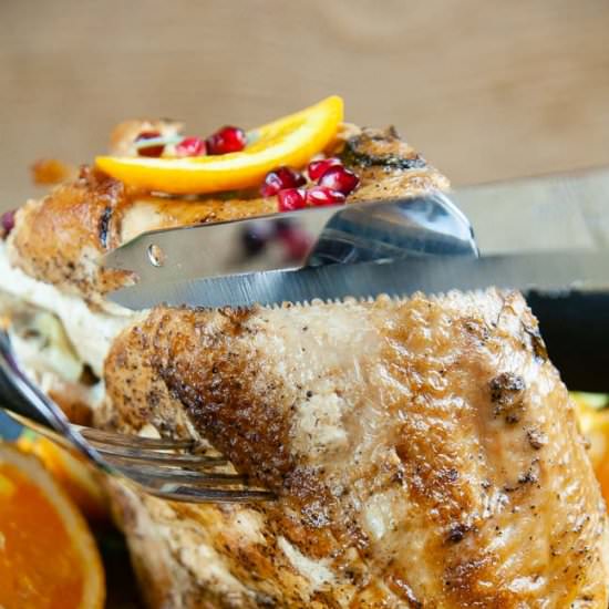 Garlic Roasted Turkey Breast