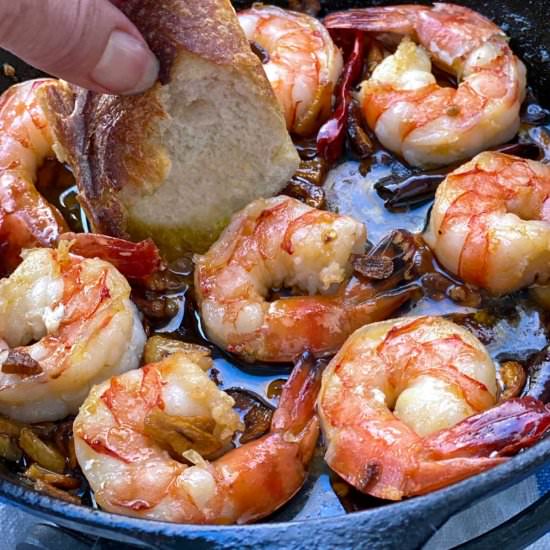 Spicy Garlic Shrimp