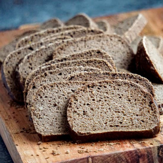 Gluten Free Pumpernickel Bread
