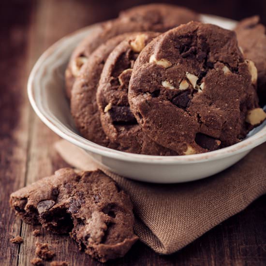 Devils Food Fudge Cookies