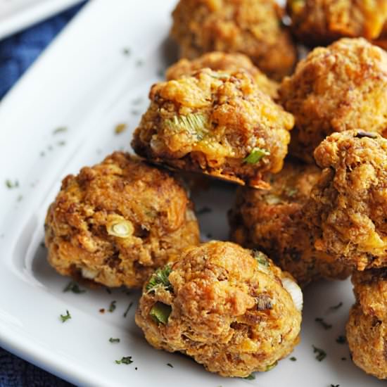 Cream Cheese Sausage Balls