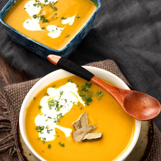 Healthy Pumpkin Soup Recipe