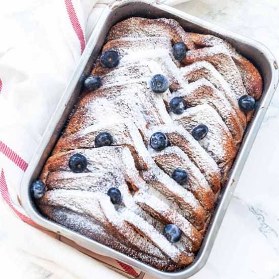 French toast casserole