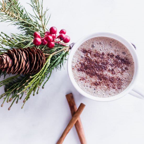 Healthier Gingerbread Latte