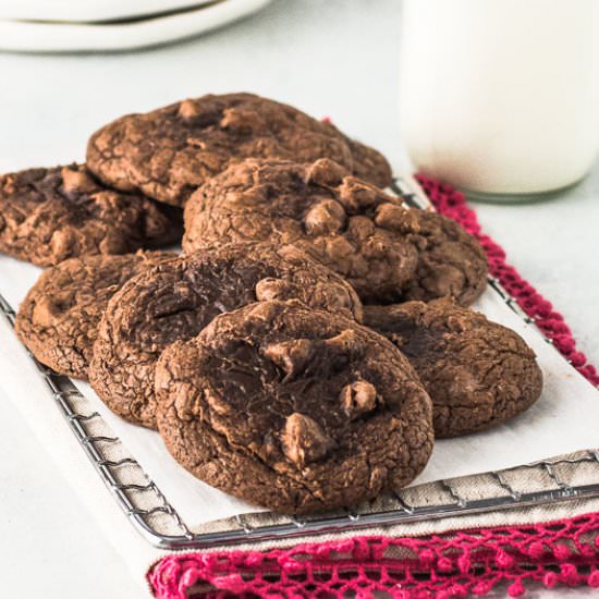 Brownie Mix Cookies