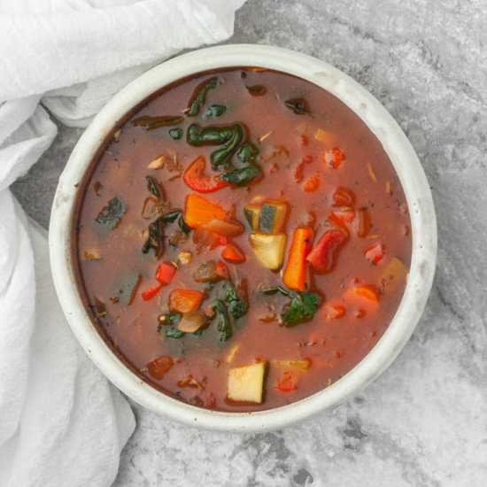 Instant Pot Minestrone Soup
