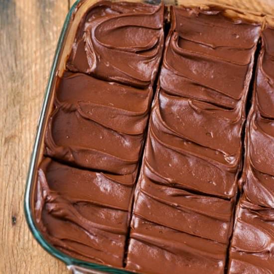 Chocolate Blender Fudge Brownies