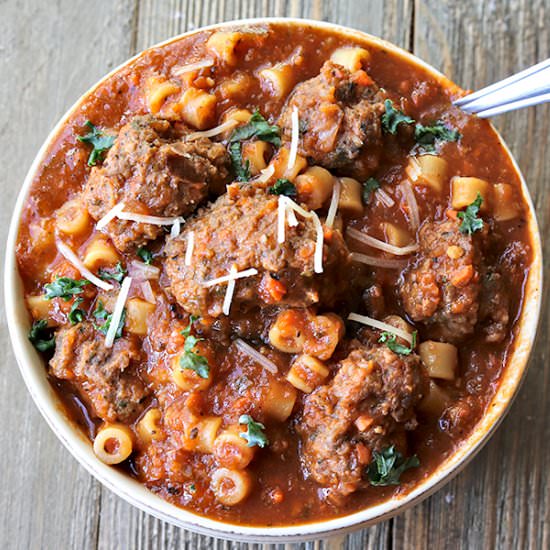 Magnificent Meatball Stew
