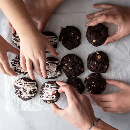 Double Chocolate Cookies