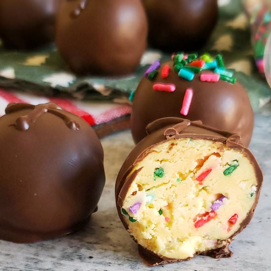 Cake Batter Truffles
