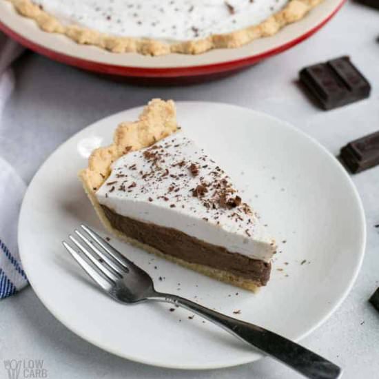 Keto Chocolate Pie