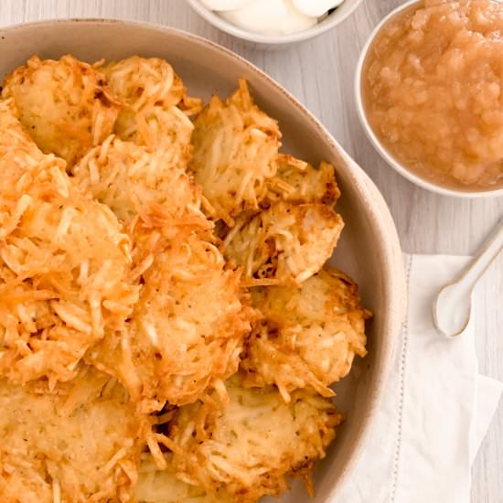 Traditional Potato Latkes