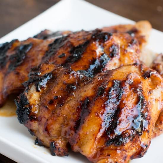 Sticky Honey Lime Grilled Chicken
