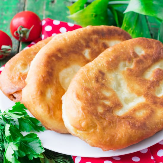 Cheesy Potato Piroshki