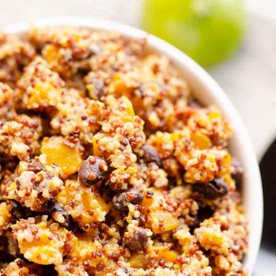Southwest Quinoa Squash Salad