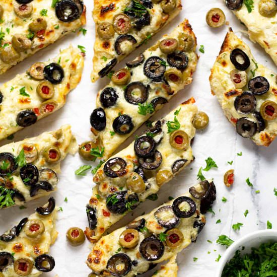 Olive Cheese Bread