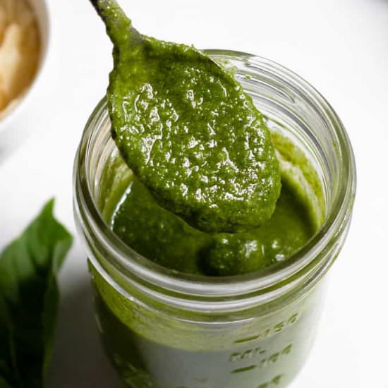 Easy Basil Pesto
