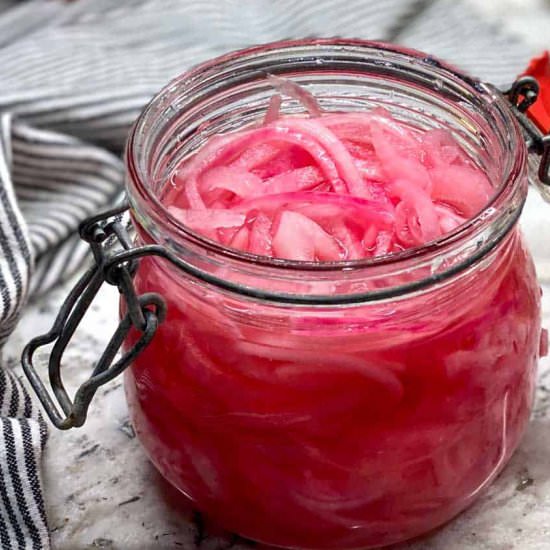 Quick Pickled Red Onions