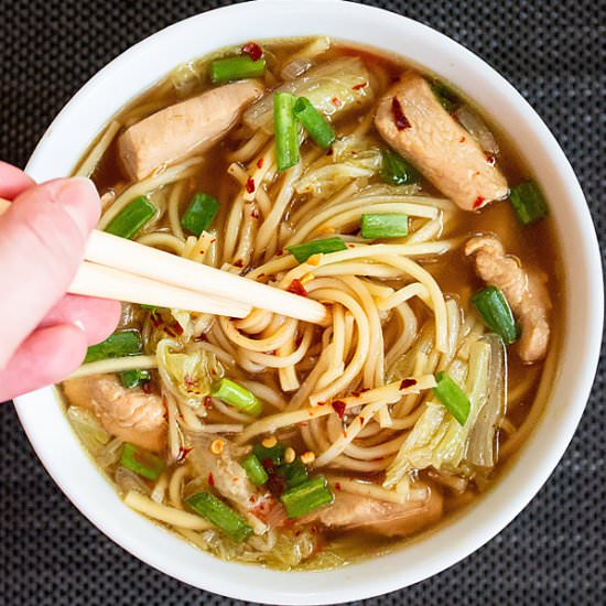 Chinese Chicken Noodle Soup