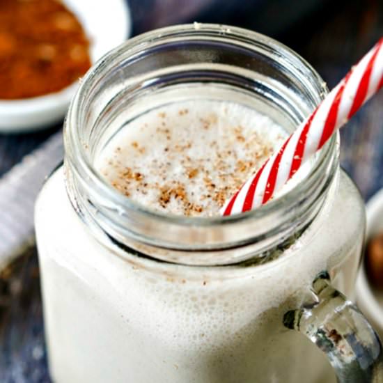 Low Carb Eggnog Shake or Cocktail