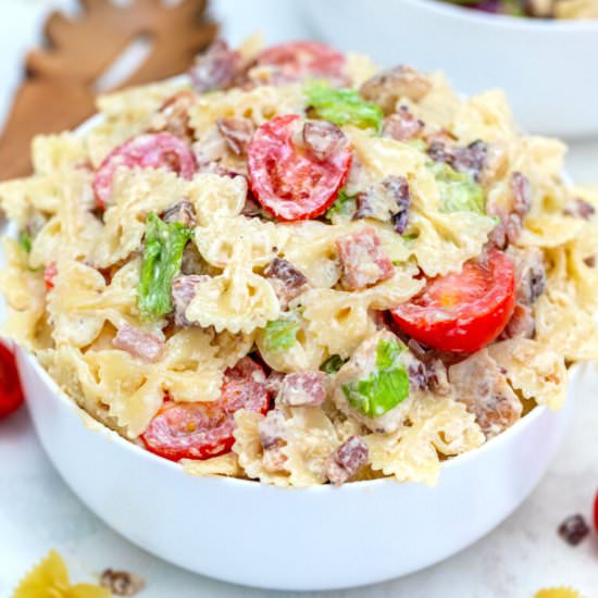 Chicken Caesar Pasta Salad