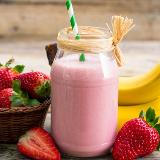 Strawberry Banana Smoothie Recipe