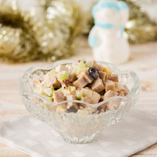 Vegan Chicken Pineapple Salad