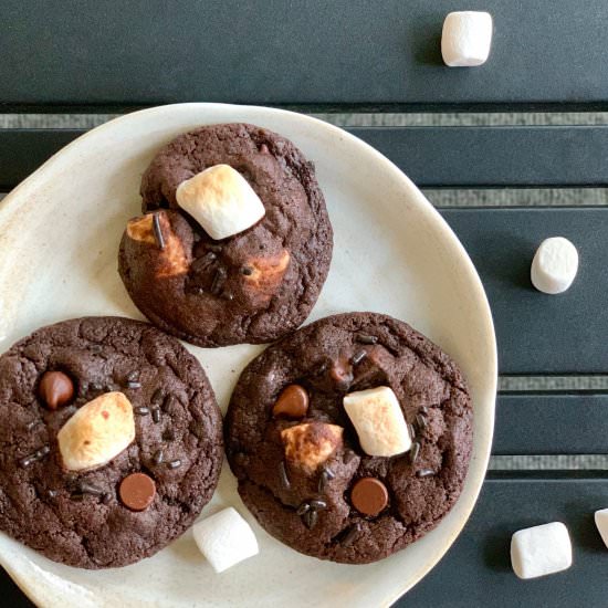 Vegan Hot Cocoa Cookies