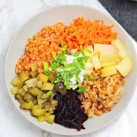 Winter buddha bowl