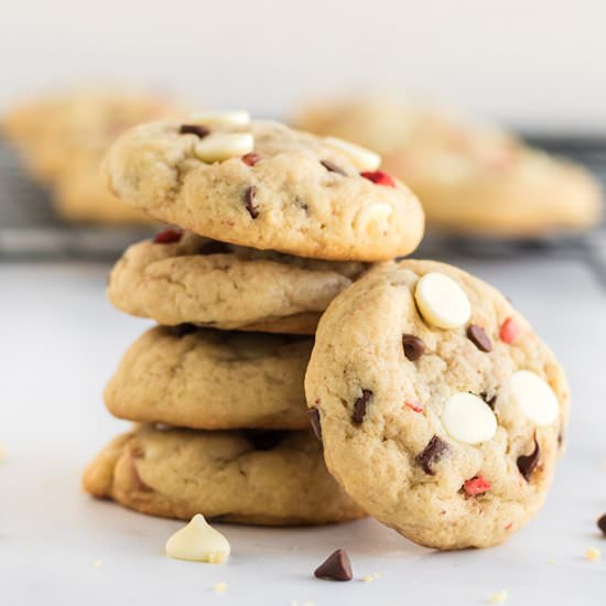 Strawberry Cheesecake Cookies