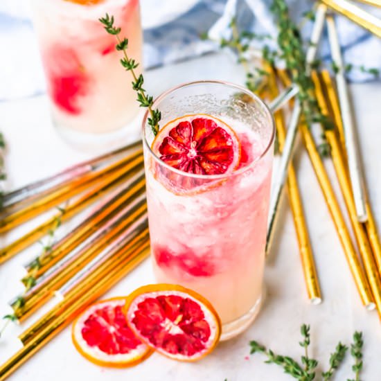 New Year’s Cocktail and Mocktail