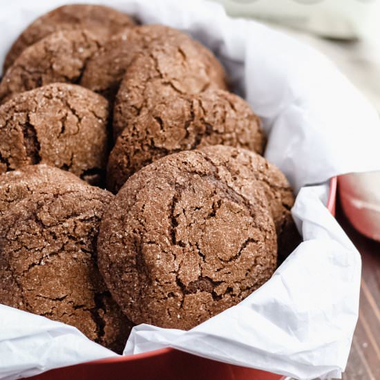Molasses Cookies (gluten-free)