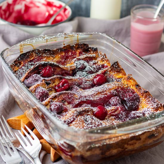 panettone french toast casserole
