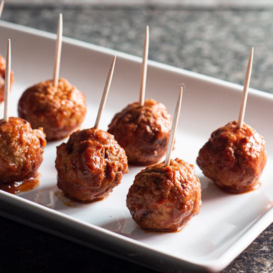 Bloody Mary Meatballs