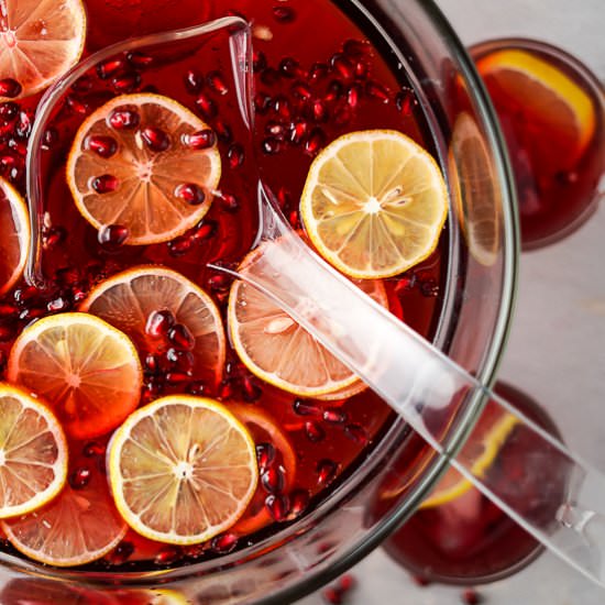 Pomegranate Cranberry Punch