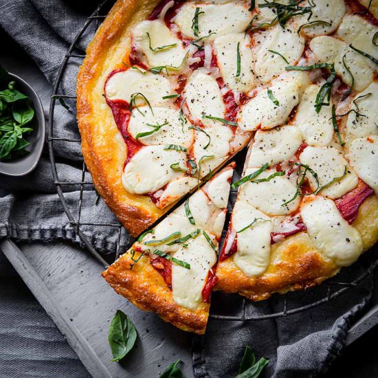 Cheese Stuffed Crust Pizza