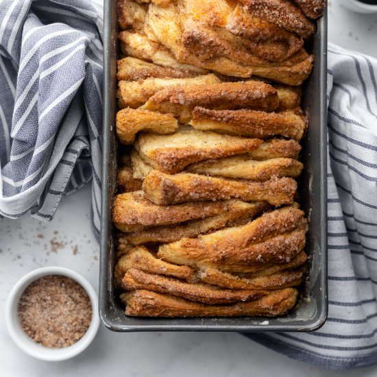 Cinnamon Sugar Pull Apart Bread