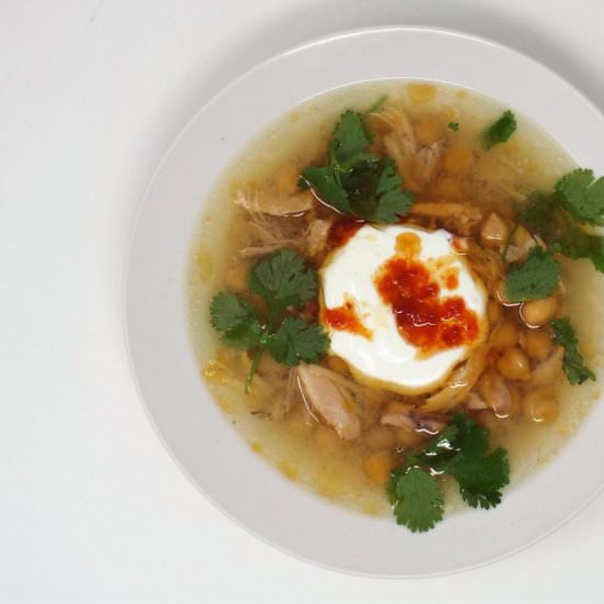 Chicken & Garbanzo Bean Soup